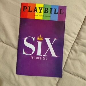 SIX The Musical Playbill